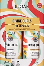 Haarpflegeset - Inoar Absolut Divine Curls (Shampoo 250ml + Conditioner 250ml) — Bild N1