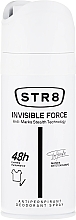Düfte, Parfümerie und Kosmetik Deospray Antitranspirant - STR8 Invisible Force Antiperspirant Deodorant Spray