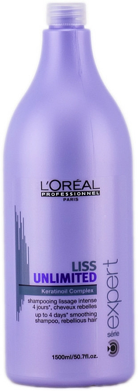 Glättendes Shampoo für widerspenstiges Haar - L'Oreal Professionnel Liss Unlimited Shampoo — Foto N3
