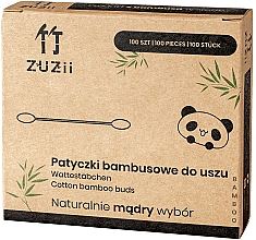 Düfte, Parfümerie und Kosmetik Wattestäbchen aus Bambus - Zuzii Bamboo Cotton Buds