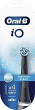 Austauschbare Zahnbürstenköpfe für elektrische Zahnbürste schwarz 4 St. - Oral-B iO Ultimate Clean — Bild N3
