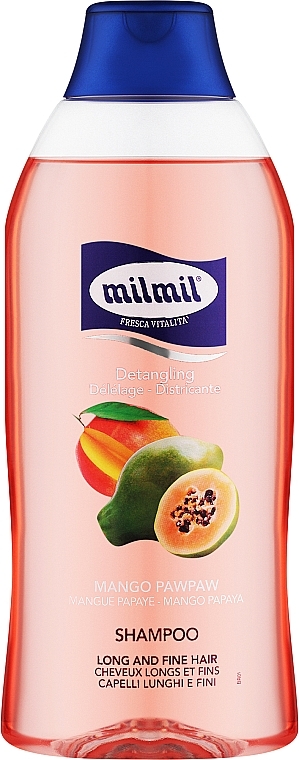 Shampoo für langes und dünnes Haar mit Mango und Papaya - Mil Mil — Bild N1
