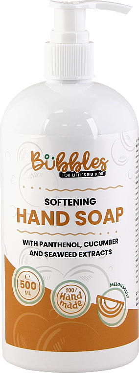 Weichmachende Handseife für Kinder mit Panthenol, Gurken- und Algenextrakt - Bubbles Softening Hand Soap — Bild N1