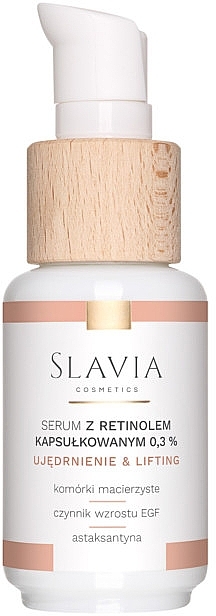 Gesichtsserum mit Retinol in Kapselnform 0,3% - Slavia Cosmetics — Bild N1