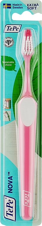 Zahnbürste extra weich rosa - TePe Extra Soft Nova — Bild N1