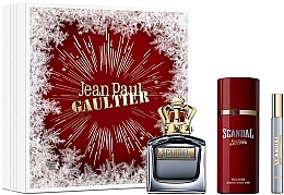 Düfte, Parfümerie und Kosmetik Jean Paul Gaultier Scandal Pour Homme - Duftset (Eau de Toilette 100 ml + Deospray 150 ml + Eau de Toilette Travel 10 ml) 