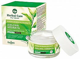 Normalisierende Gesichtscreme mit grünem Tee - Farmona Herbal Care Normalising Cream — Bild N1