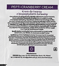 Gesichtscreme mit Cranberry-Biopeptiden - Charmine Rose Pepti-Cranberry Cream (Probe)  — Bild N2