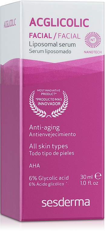 Anti-Aging Gesichtsserum mit Liposomen - SesDerma Laboratories Acglicolic Liposomal Serum — Bild N1