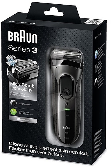 Elektrischer Rasierer - Braun Series 3 3020  — Bild N1