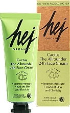 Düfte, Parfümerie und Kosmetik Feuchtigkeitsspendende Gesichtscreme mit Arganöl und Kaktusfeigenextrakt - Hej Organic The Allrounder 24h Face Cream Cactus