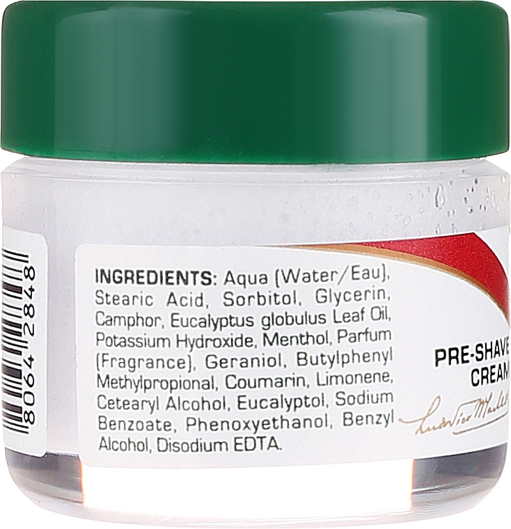 Pre Shave Creme mit Menthol und Eukalyptus - Proraso Green Line Pre-Shaving Cream (Mini) — Bild N2