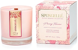 Düfte, Parfümerie und Kosmetik Duftkerze mit Pfingstrosenblüten - Spongelle Private Reserve Scented Candle