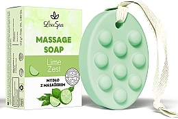 Düfte, Parfümerie und Kosmetik Massage-Seife mit Limonenschale - Lovi Spa Massage Soap Lime Zest 