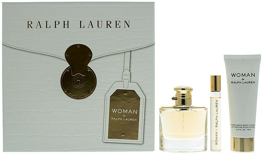 Ralph Lauren Woman By Ralph Lauren - Duftset (Eau de Parfum 50ml + Eau de Parfum 10ml + Körperlotion 75ml)