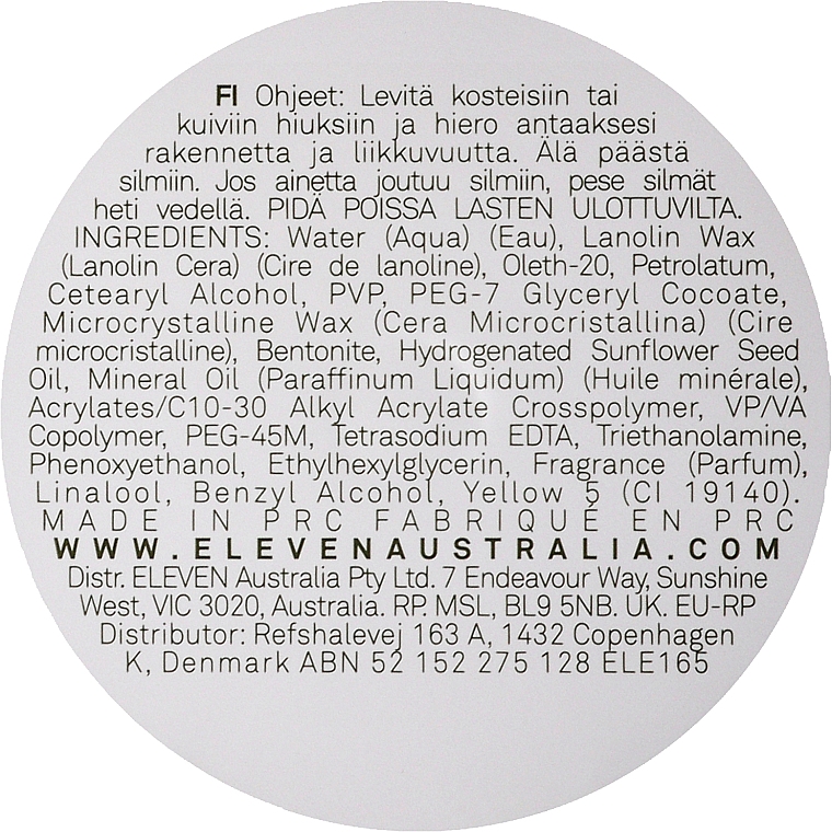 Haarstyling-Creme Mittlerer Halt - Eleven Australia Medium Hold Styling Cream — Bild N3