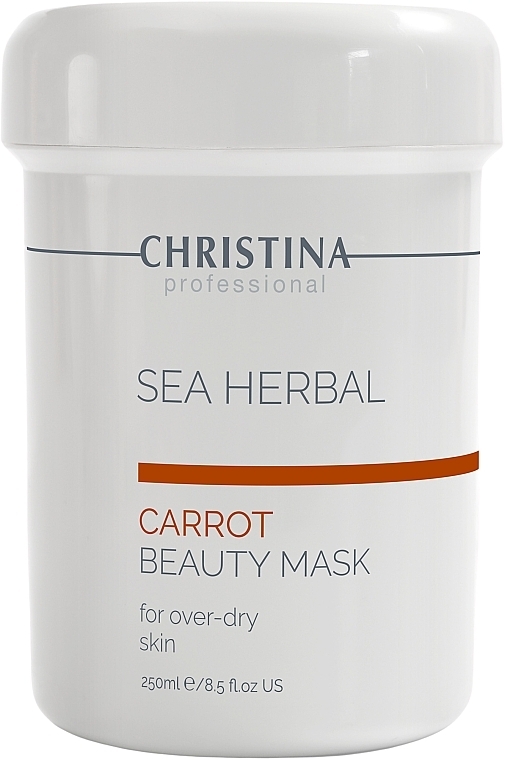Schönheitsmaske Karotte für extrem trockene Haut - Christina Sea Herbal Beauty Mask Carrot — Bild N1