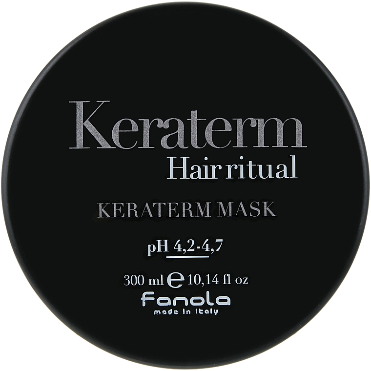 Keratin-Maske für chemisch behandeltes und kraftloses Haar - Fanola Keraterm Mask — Bild N1