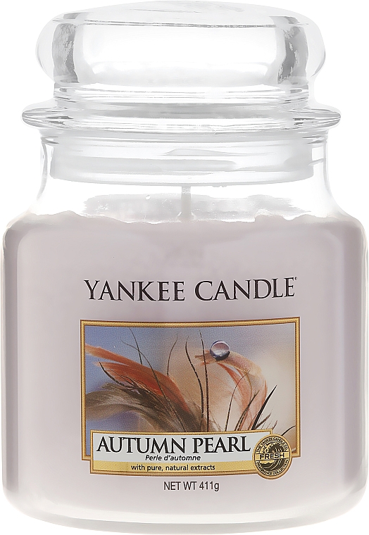 Duftkerze im Glas Autumn Pearl - Yankee Candle Autumn Pearl Jar  — Bild N3
