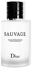 Düfte, Parfümerie und Kosmetik Dior Sauvage After-Shave Balm - After Shave Balsam