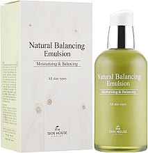 Düfte, Parfümerie und Kosmetik Feuchtigkeitsspendende und balancierende Gesichtsemulsion für alle Hauttypen - The Skin House Natural Balancing Emulsion