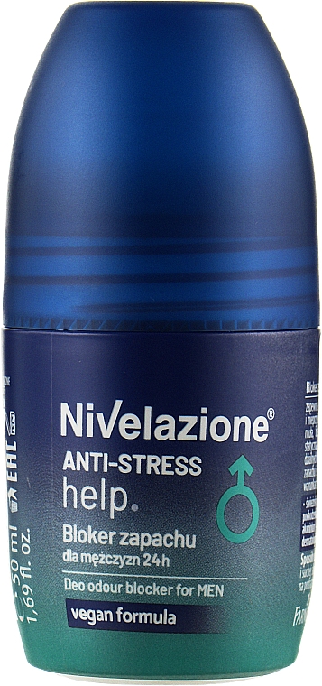 Deo Roll-on ohne Aluminiumsalze für Männer - Farmona Nivelazione Anti-Stress help — Bild N1
