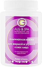 Alginatmaske für fettige und Aknehaut - ALG & SPA Professional Line Collection Masks For Oily And Acne Skin Peel Off Mask — Bild N1