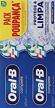 Düfte, Parfümerie und Kosmetik Zahnpflegeset - Oral-B Complete Plus Mouth Wash (toothpaste/2x75ml)