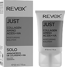 Feuchtigkeitsspendende Gesichtscreme mit Aminosäuren und Kollagen - Revox Just Collagen Amino Acids + HA — Bild N2