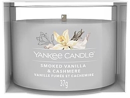 Duftkerze im Miniglas - Yankee Candle Smoked Vanilla & Cashmere Mini — Bild N1