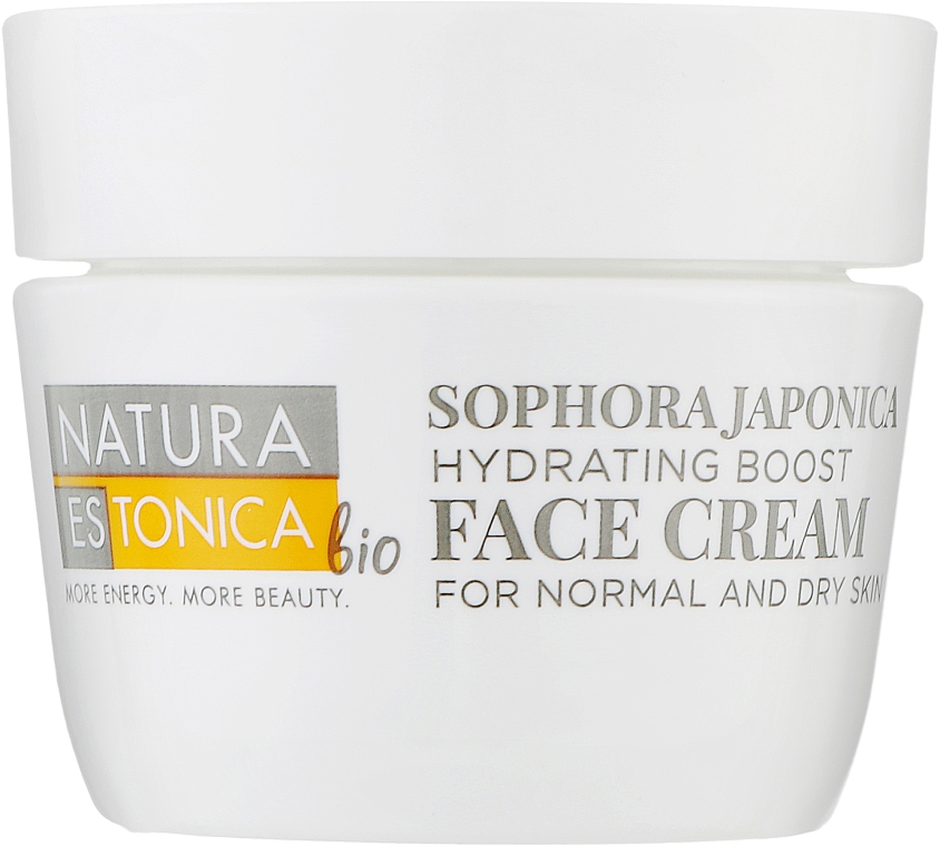 Feuchtigkeitsspendende Gesichtscreme mit japanischem Schnurbaum - Natura Estonica Sophora Japonica Face Cream — Bild N1