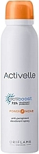 Deospray Antitranspirant - Oriflame Activelle Power Move  — Bild N1