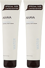 Set - Ahava Deadsea Water Mineral Foot Cream (f/cr/2x150ml) — Bild N2