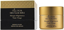 Regenerierende und pflegende Gesichtsmaske mit Bienenwachs und Honig - Valmont L'elixir Des Glaciers Masque Majestueux Votre Visage — Bild N2