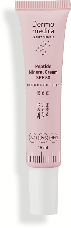 Peptid-Gesichtscreme - Dermomedica Neuropeptide Peptide Mineral Cream SPF50 — Bild N2