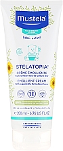 Baby- und Kindercreme für trockene und atopische Haut mit Sonnenblumenöl - Mustela Stelatopia Emollient Cream With Sunflower — Bild N2
