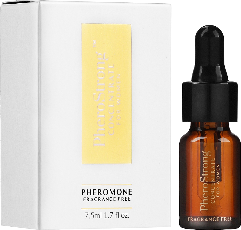 Körperkonzentrat mit Pheromonen für Frauen - PheroStrong Fragrance Free Concentrate for Women — Bild N1