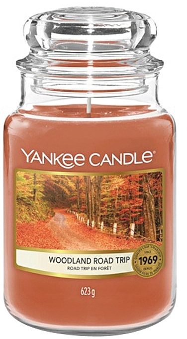 Duftkerze im Glas - Yankee Candle Woodland Road Trip — Bild N2