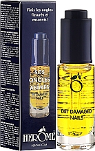 Düfte, Parfümerie und Kosmetik Pflegendes Öl für geschädigte Nägel - Herome Exit Damaged Nails