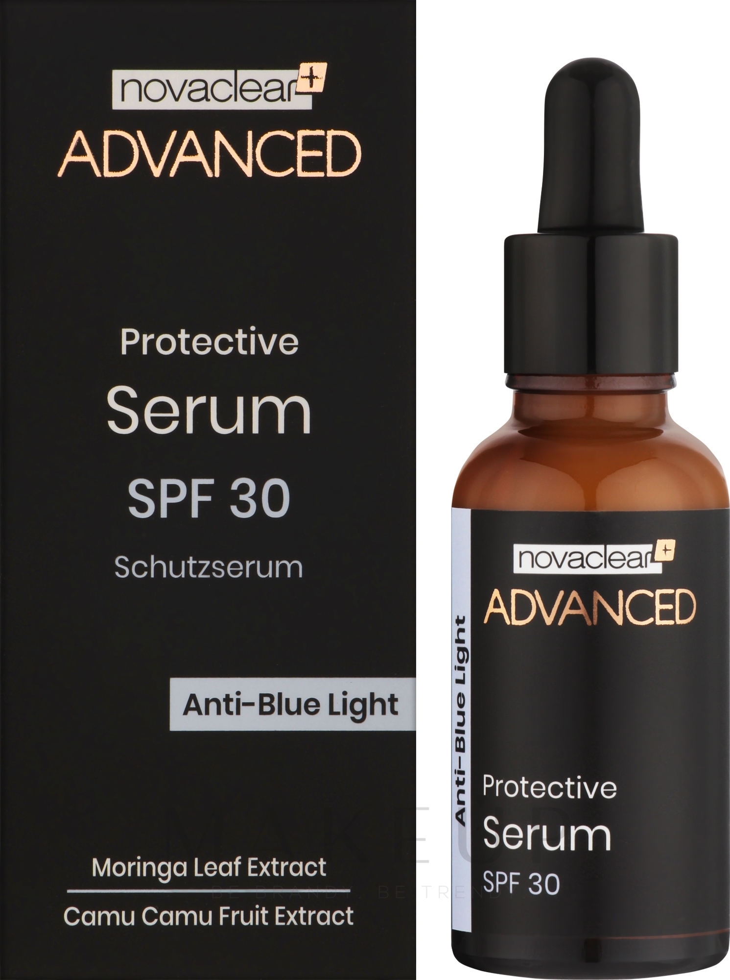 Schutzserum SPF 30 - Novaclear Advanced Protective Serum Anti-Blue Light SPF 30 — Bild 30 ml