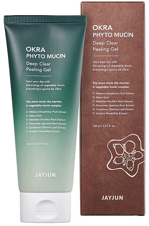 Peeling-Gel für das Gesicht - Jayjun Okra Phyto Mucin Deep Clear Peeling Gel — Bild N2