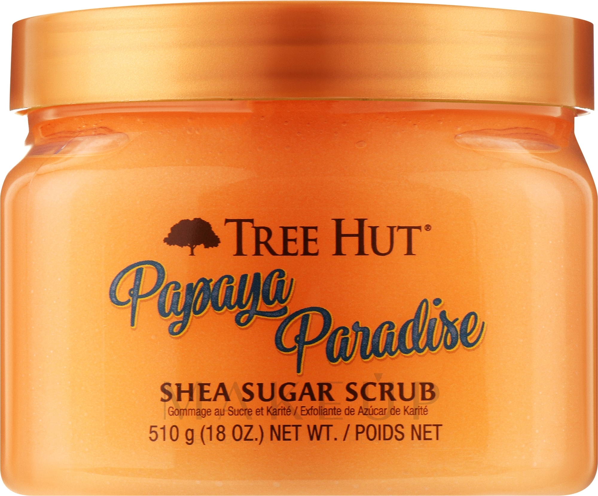 Körperpeeling Papaya-Himmel - Tree Hut Shea Sugar Scrub — Bild 510 g