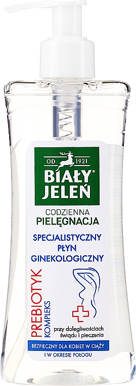 Hypoallergene Emulsion für die Intimhygiene mit Präbiotika-Komplex - Bialy Jelen Hypoallergenic Emulsion For Intimate Hygiene — Bild N1