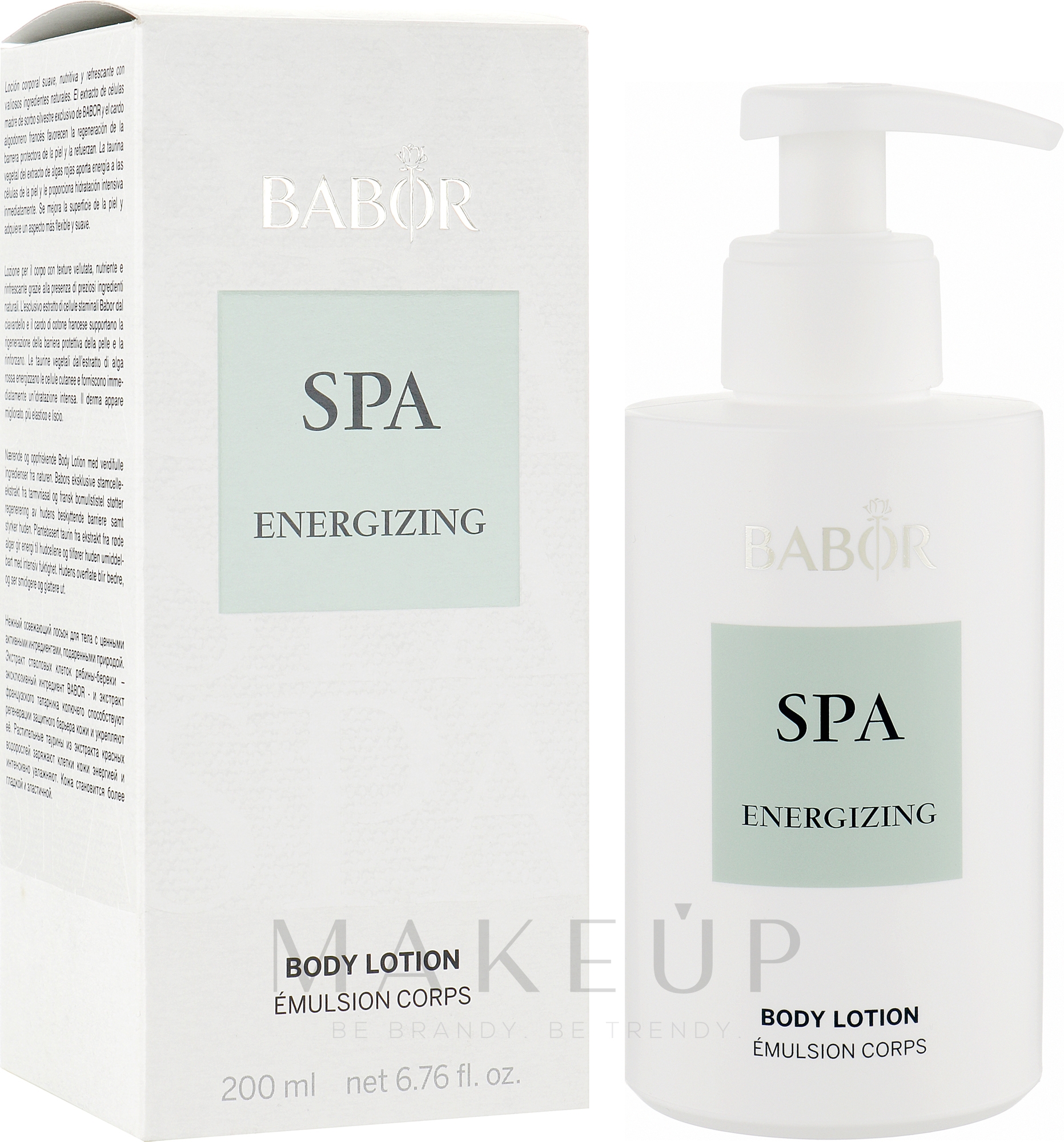 Körperlotion - Babor Spa Energizing Body Lotion — Bild 200 ml