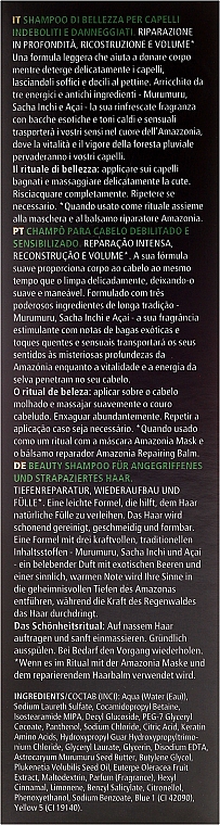 Volumen und Reparatur Shampoo für strapaziertes Haar - Orofluido Amazonia Shampoo — Bild N3
