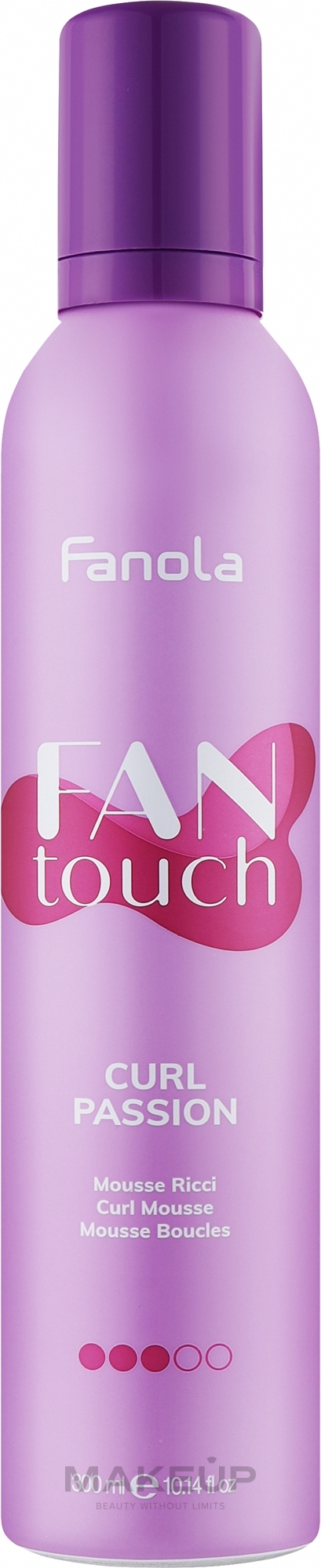 Mousse für lockiges Haar - Fanola Fantouch Curl Passion Curl Mousse — Bild 300 ml
