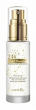 Düfte, Parfümerie und Kosmetik Gesichtsserum mit Goldextrakt - Secret Key 24K Gold Premium First Serum