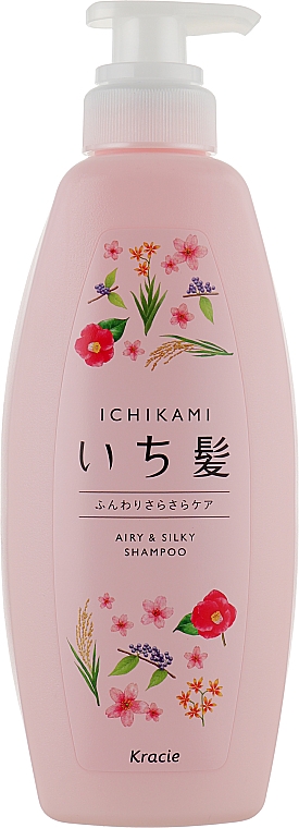 Shampoo für geschädigtes Haar mit Granatapfelduft - Kracie Ichikami Shampoo — Bild N1