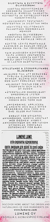 Anti-Falten-Ölserum für das Gesicht - Lumene Nordic Bloom Vitality Anti-Wrinkle & Revitalize Oil Serum — Bild N3