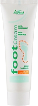 Antitranspirante Fußcreme mit Menthol - BioFresh Foot Cream — Bild N1